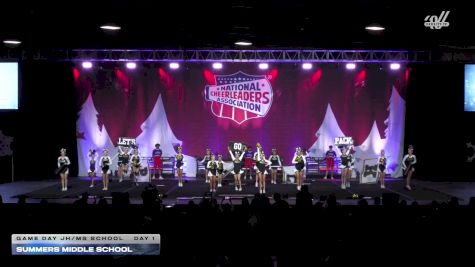 Summers Middle School [2025 Game Day JH/MS School Day 1] 2025 NCA State of Texas Regional