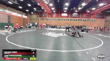 141 lbs Quarterfinal - Zane Kowalkowski, Shasta vs Cincere Perry, Cerritos