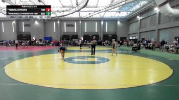 107 lbs Round Of 16 - Olivia Sprano, Plainville vs Gabriella Parris-Dwyer, Maloney