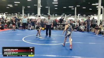 52 lbs Round 9 (10 Team) - Greyson Bosley, FL Scorpions vs Carter Pollock, Brawler Elite