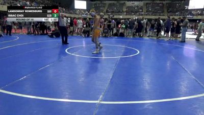 140 lbs Round Of 16 - LandonRay Romesburg, Davidsville vs Issac Choi, Glenwood