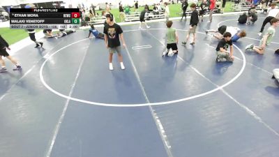 Junior Boys - 126 lbs Champ. Round 1 - Ethan Mora, Bear Cave Wrestling Club vs Malaki Venetoff, Oklahoma