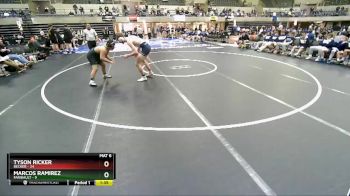 220 lbs Semis & 1st Wrestleback (8 Team) - Marcos Ramirez, Faribault vs Tyson Ricker, Becker