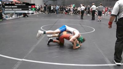 92 lbs Round 2 (8 Team) - Mitchell Gonzales, NC Legend vs Declan Beard, Reaper WC