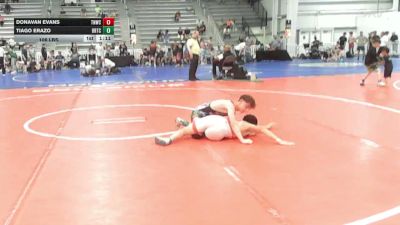 106 lbs Rr Rnd 3 - Donavan Evans, TNWC White - HSB vs Tiago Erazo, BRTC - HSB