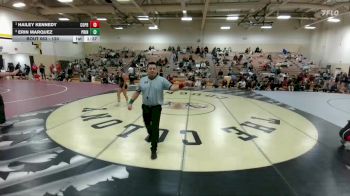 120 lbs 1st Place Match - Hailey Kennedy, Coppell Black vs Erin Marquez, Princeton
