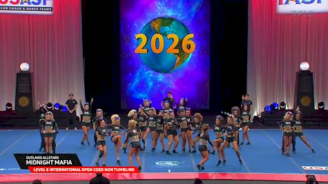 Outlaws Allstars - Midnight Mafia [2026 L6 International Open Coed Non Tumbling Finals] 2026 The Cheerleading Worlds