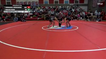 135 lbs Cons. Round 4 - Gracie Kuhn, North Fayette Valley vs Fernanda Hernandez, Postville