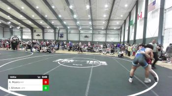 132 lbs 5th Place - Ashton Myers, Mat Demon WC vs Ian Silveus, Lake Stevens WC