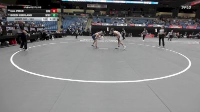 149 lbs Cons. Round 1 - Cal Price, Concordia vs Boedi Kirkland, Montreat