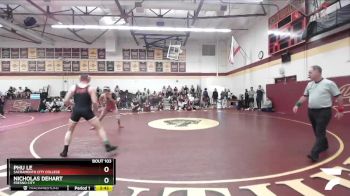 157 lbs Quarterfinal - Phu Le, Sacramento City College vs Nicholas Dehart, Fresno City