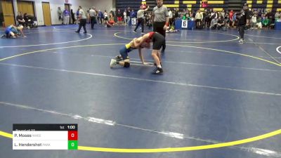 96 lbs Round Of 32 - Preston Moses, Wheeling WC vs Larkin Hendershot, Parkersburg