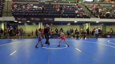 63 lbs Cons. Quarters - Tyson Schilling, Interior Grappling Academy vs Justin-Carter Jones, Toss Em Up Wrestling Academy