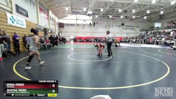 120 (122) Champ. Round 2 - Shayna Ward, Oakland Tech Senior H S vs Emma Perez, Vintage