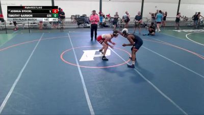 161-164 lbs 5th Place Match - Joshua Stockl, Yorkville (H.S.) vs Timothy Garmon, Naperville North