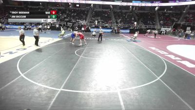 II-285 lbs Cons. Semi - Troy Beeman, Waverly vs Jim Biccum, South Jefferson