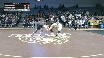 184 lbs 1st Place Match - Cole Glazier, St. Cloud State vs Charlie Petit, Augustana (sd)