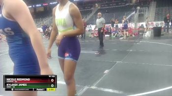 W 138 lbs Round 3 (4 Team) - Kiara Djoumessi, Iowa vs Alayna Slifer, Kansas