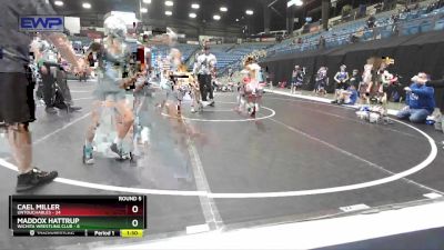 68 lbs Round 5 (10 Team) - Cael Miller, Untouchables vs Maddox Hattrup, Wichita Wrestling Club