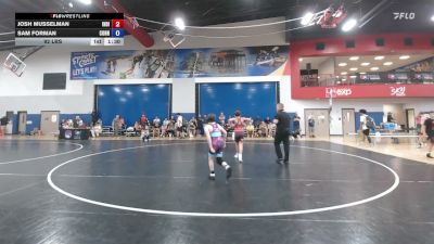 92 lbs Josh Musselman, Indiana vs Sam Forman, Connecticut