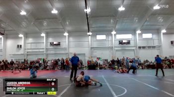 92 lbs Round 6 (10 Team) - Jaxson Aberegg, Wrestling Mill vs Shiloh Joyce, Ohio Gold 24K