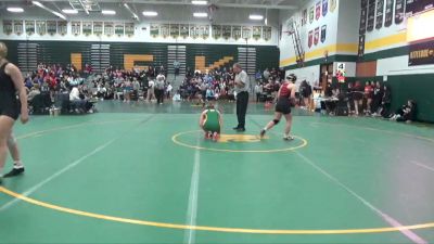 140 lbs Semifinal - Kylie Ernst, Cedar Falls vs Meredith Kaump, Cedar Rapids Kennedy