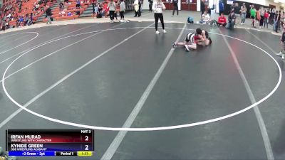 86 lbs Round 1 - Kynide Green, 308 Wrestling Acadamy vs Irfan Murad, Wrestling With Character