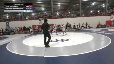 74 kg Champ. Rd Of 32 - Clayton Jones, Michigan Wrestling Club vs Alejandro Herrera-Rondon, Clarion RTC