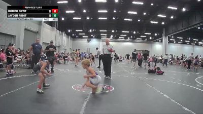 55 lbs Cons. Round 3 - Romeo Ortiz, Top Rank vs Jayden Ribot, Eagle Empire