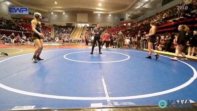 117 lbs Rr Rnd 1 - Paizley Romine, HURRICANE WRESTLING ACADEMY vs Alyssa Salemie, Terminator Wrestling Academy