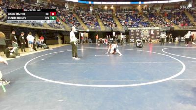 167 lbs Round Of 32 - Gabe Martin, Dallastown vs Richie Kinney, New Castle