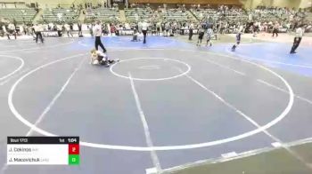 57 lbs Rr Rnd 2 - Jimmy Cokinos, Mat Time vs Jacob Macovichuk, Lassen