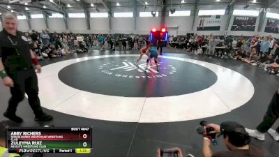 105 lbs 1st Place Match - Abby Richers, Gracie Barra Westchase Wrestling Club vs Zuleyma Ruiz, NB Elite Wrestling Club