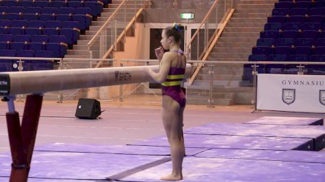 Ragan Smith (USA) Full Beam Routine, Training Day 2 - 2018 City of Jesolo Trophy