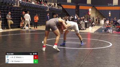 184 lbs Consi Of 8 #2 - Anthony D`Alesio, Long Island University vs Will Conlon, Hofstra