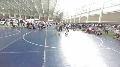 40 lbs Semifinal - Briggs Schmalz, No Escape Wrestling Academy vs Harvey Probst, Northside Wrestling Club