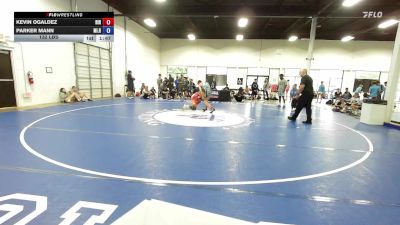 132 lbs Kevin Ogaldez, Rhode Island Red vs Parker Mann, Michigan Red