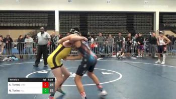 121 lbs Prelims - Aiden Torres, Apex MS vs Nicolas Torino, Killa Bees MS