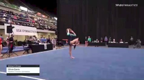 Olivia Davis - Women's Group, Madtown Twisters Gymnastics - 2021 Women's Xcel Region 4 Championships