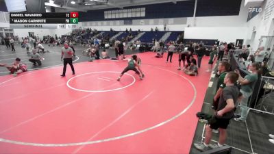 175 lbs Semifinal - Mason Carnrite, Poway Wrestling vs Daniel Navarro, Team Credo