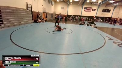 103-108 lbs Round 4 - Josh Donis, Chatfield vs Bretton Brown, Berthoud