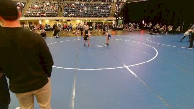 5th - 6th grade - 63 7th Place Match - Briar Mcmains, Iowa vs Renn Mitchell, Sebolt Wrestling Academy