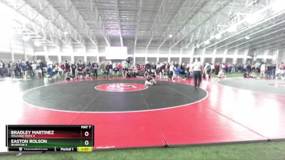 98 V Quarterfinal - Bradley Martinez, Volcano Vista V vs Easton Rolson, Riverton V