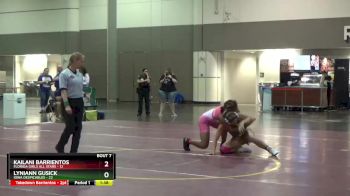 130 lbs Round 3 (6 Team) - Lyniann Gusick, Iowa Despicables vs Kailani Barrientos, Florida Girls All Stars