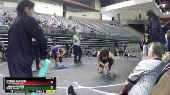 140 lbs Round 5 (6 Team) - Logan Gates, North Dakota 1 vs Ryder Fadden, Team Missouri