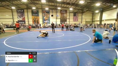 132 lbs Rr Rnd 1 - Ryan Kochendorfer, The Fort Hammers vs Elias Spurlin, Black Hive Wrestling Club