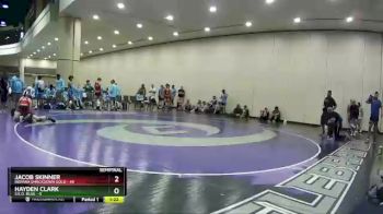 182 lbs Semis & Wb (16 Team) - Hayden Clark, S.E.O. Blue vs Jacob Skinner, Indiana Smackdown Gold