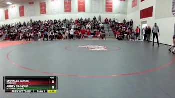 135 lbs Cons. Round 2 - Emmalee Gurko, Normandy vs Abbey Simmons, Olentangy Orange