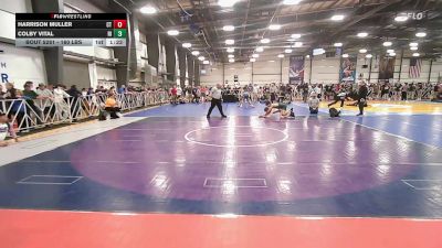 160 lbs Round Of 128 - Harrison Muller, CT vs Colby Vital, RI