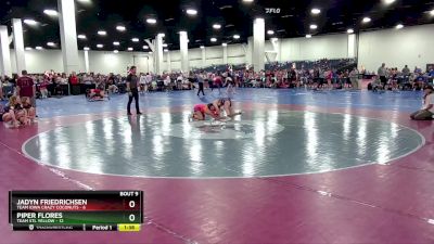 115 lbs Round 3 (8 Team) - Piper Flores, Team STL Yellow vs Jadyn Friedrichsen, Team Iowa Crazy Coconuts